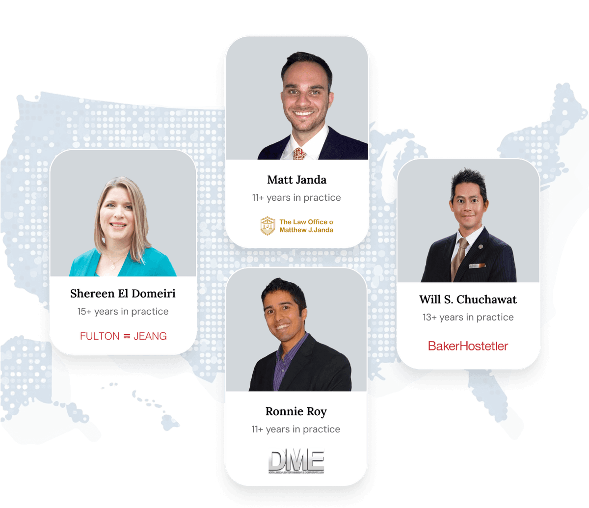 Vetted lawyers network