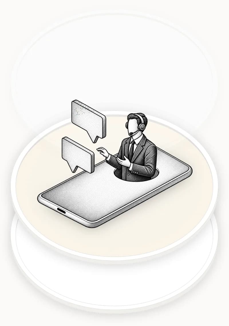 Lawyer reviewing AI output and sharing strategic guidance