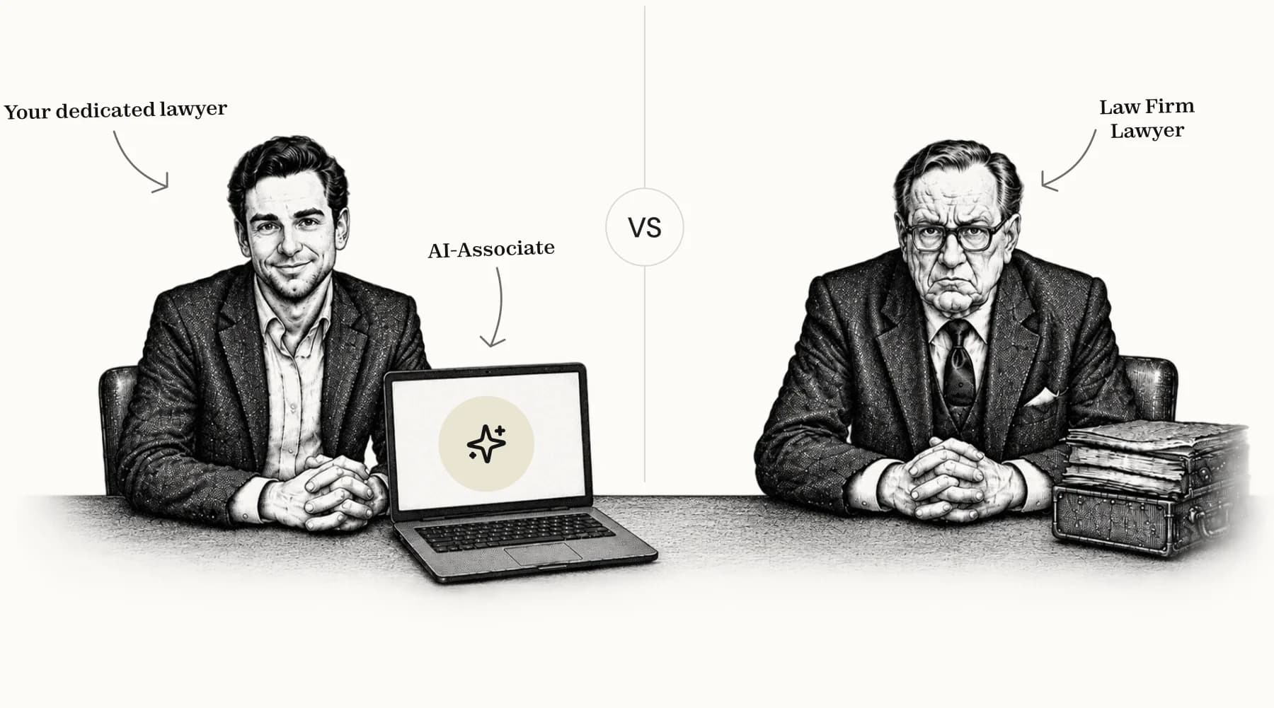Comparison between Inhouse Counsel and the old way of hiring lawyers