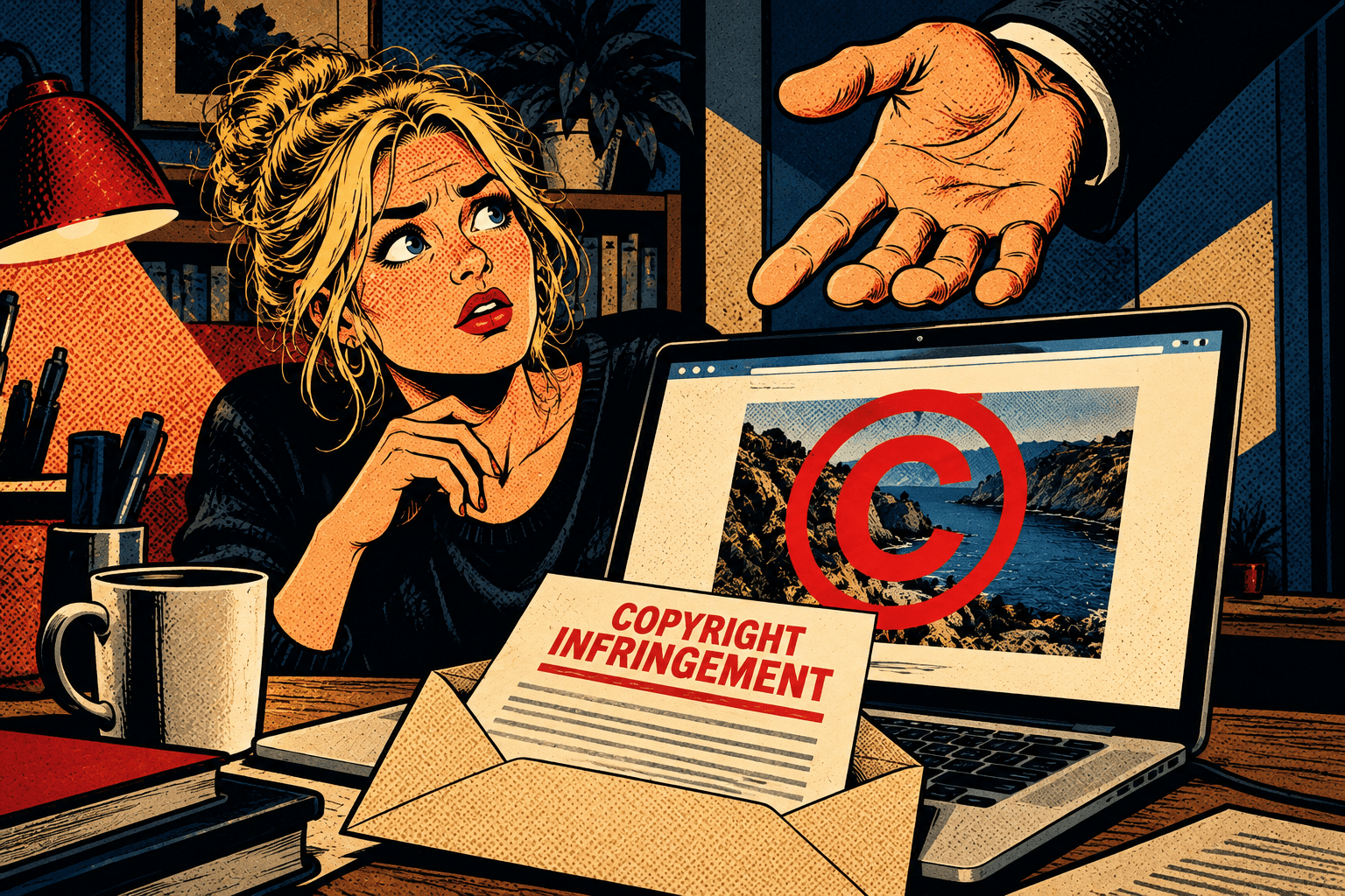 Got a Copyright Demand Letter Over An Image On Your Website? What To Do Next.